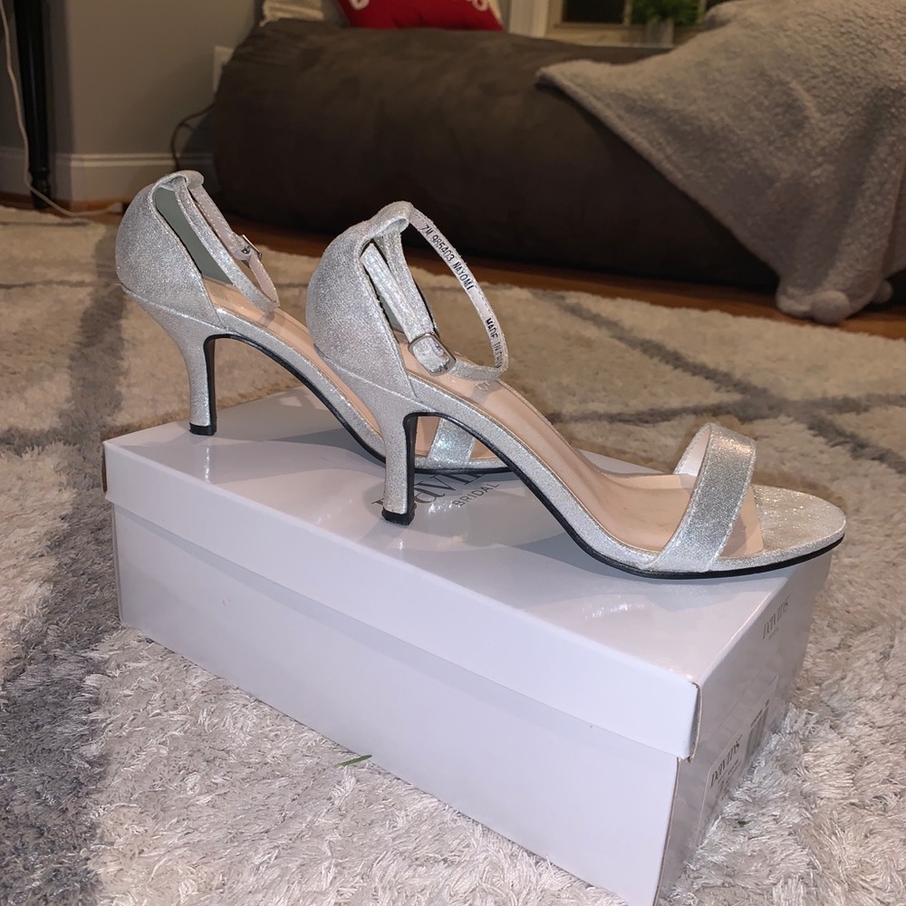 Silver heels